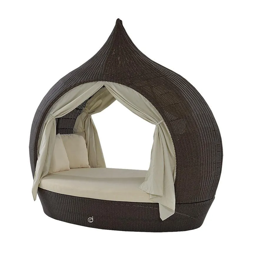Eye Catcher Brown Sun Bed
