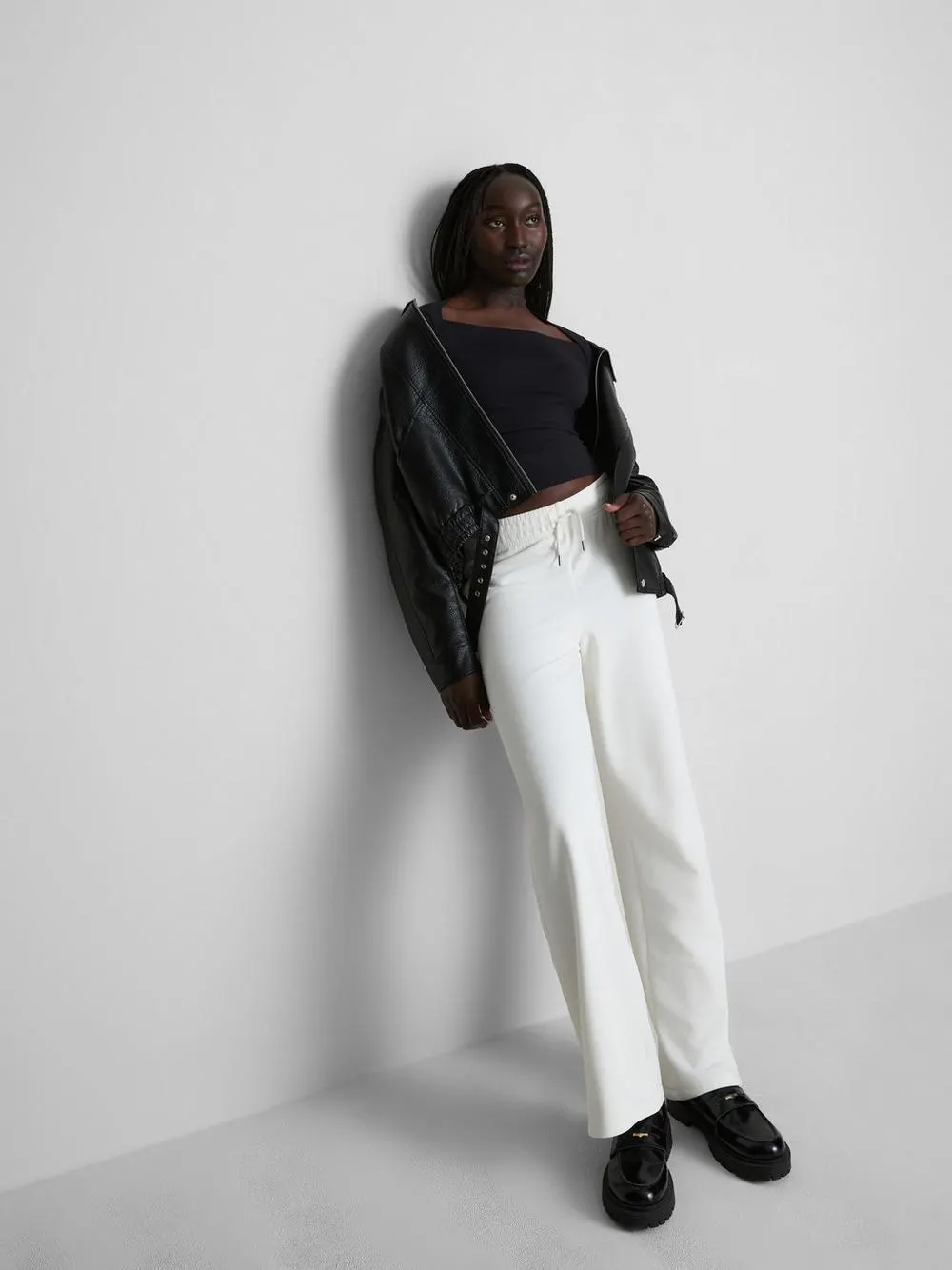 Drape Square-Neck Top