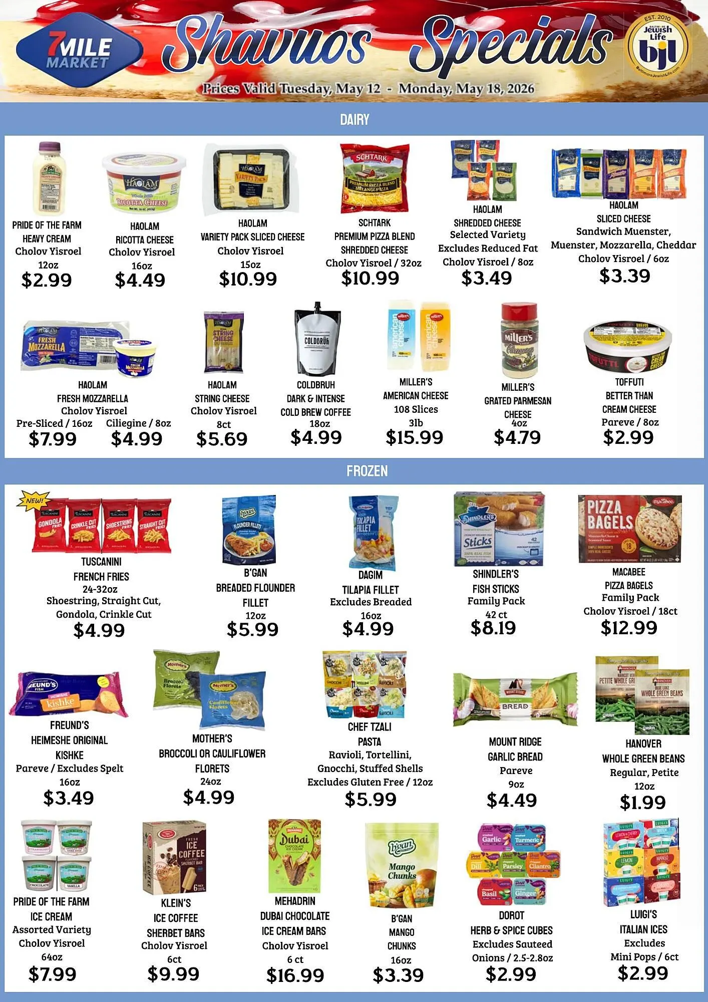 Weekly ad Seven Mile Market circular from May 12 to May 18 2026 - Page 1