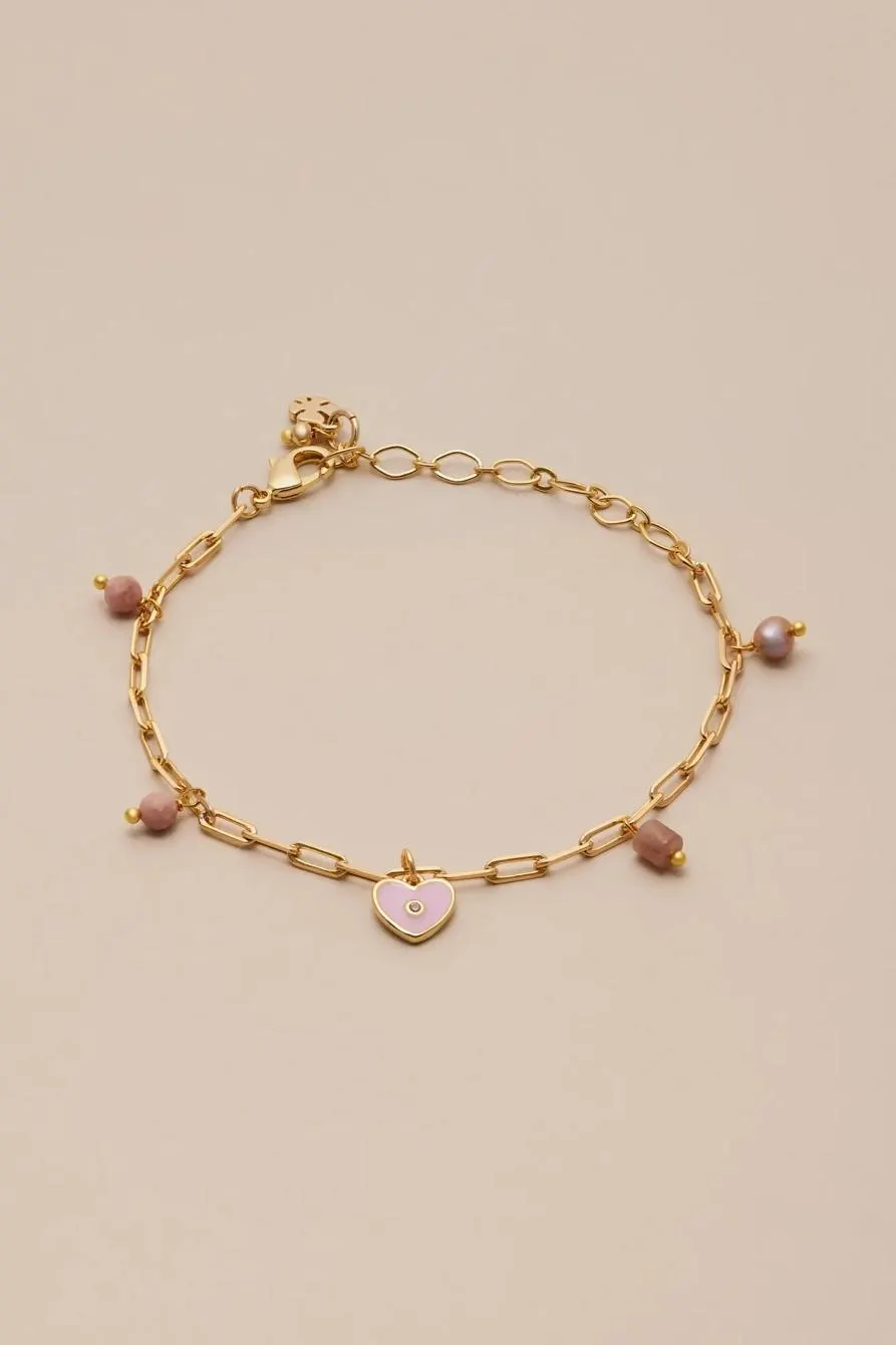 charm link bracelet