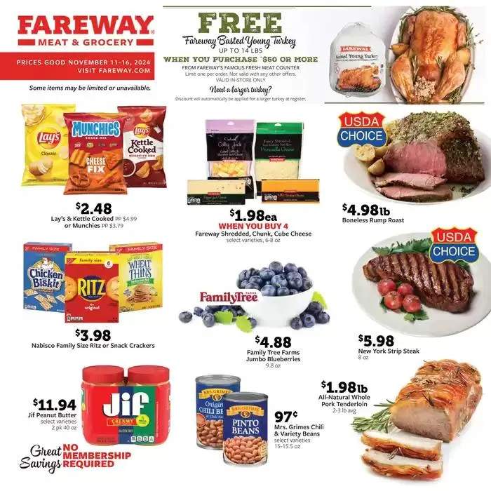Weekly ad Exclusive bargains from November 10 to November 24 2024 - Page 1