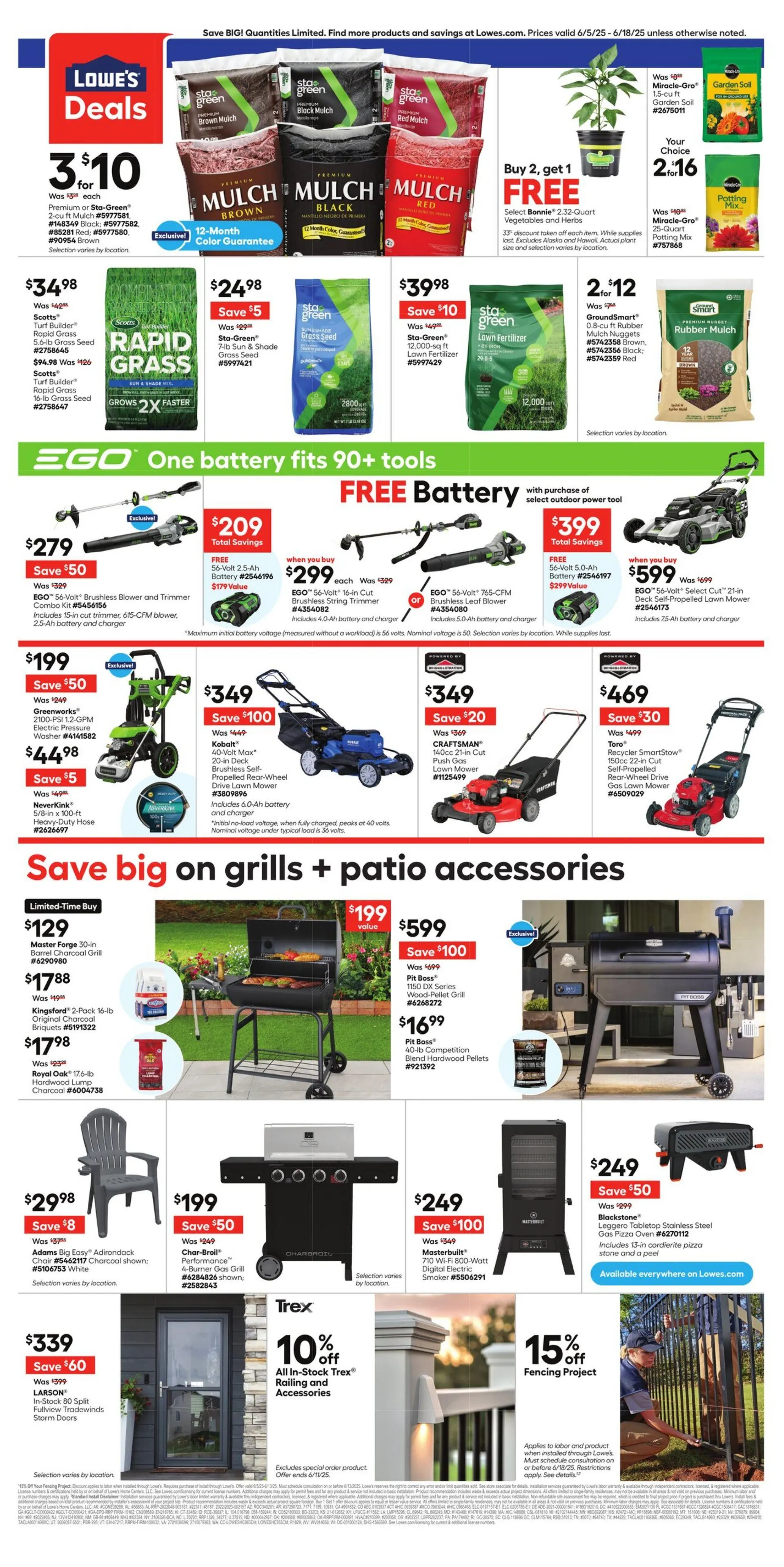 Weekly ad Lowe's from June 5 to June 18 2025 - Page 2