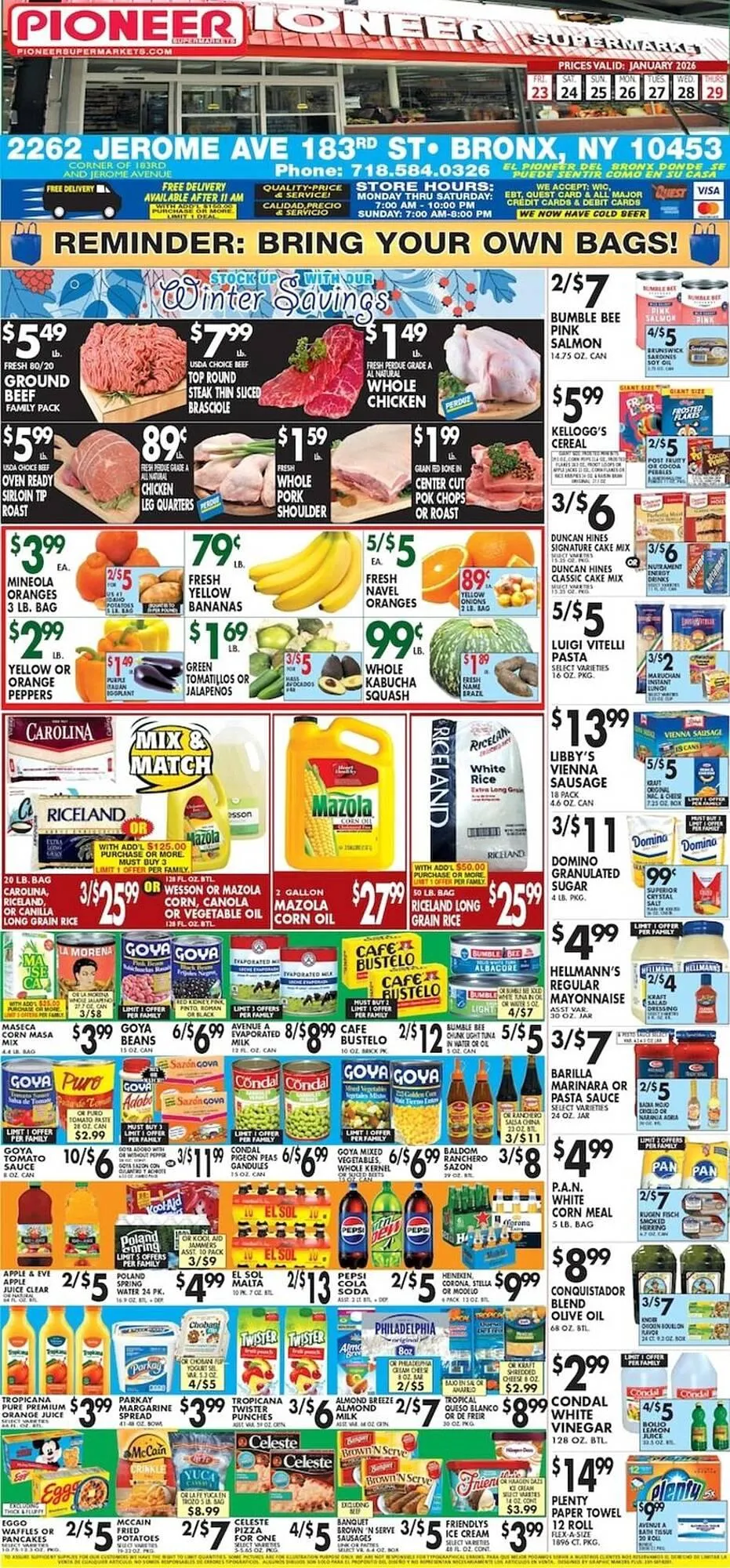 Pioneer Supermarkets weekly ad - 1