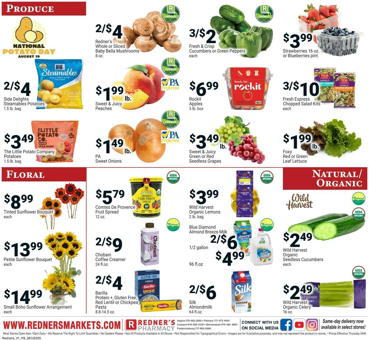 Weekly ad Redner’s Warehouse Market Current weekly ad from August 14 to August 20 2025 - Page 8