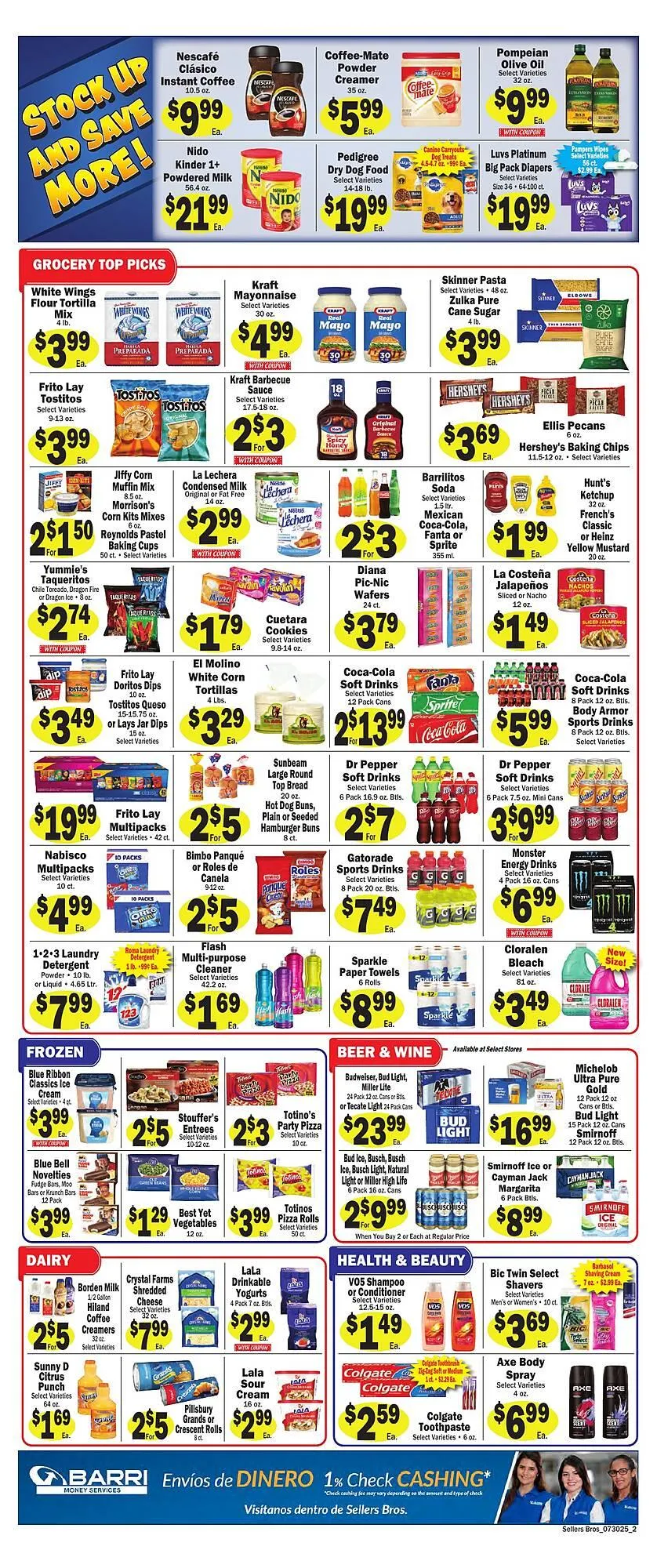 Weekly ad Sellers Bros Weekly Ad from July 30 to August 6 2025 - Page 2