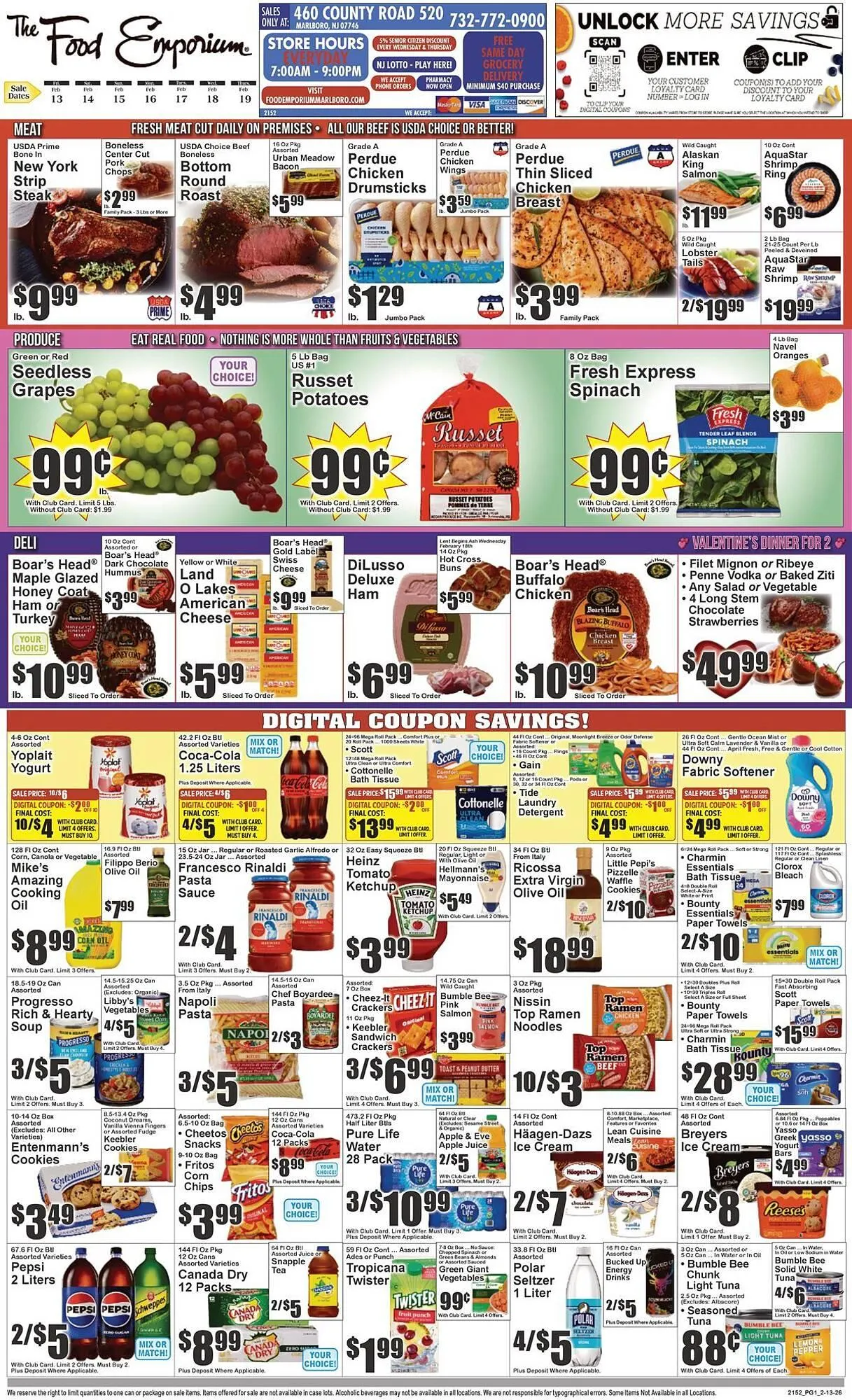 The Food Emporium circular - 1