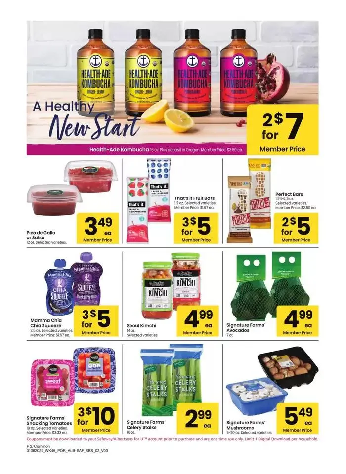 Weekly ad Albertsons - Portland - BBS from January 6 to February 2 2025 - Page 2