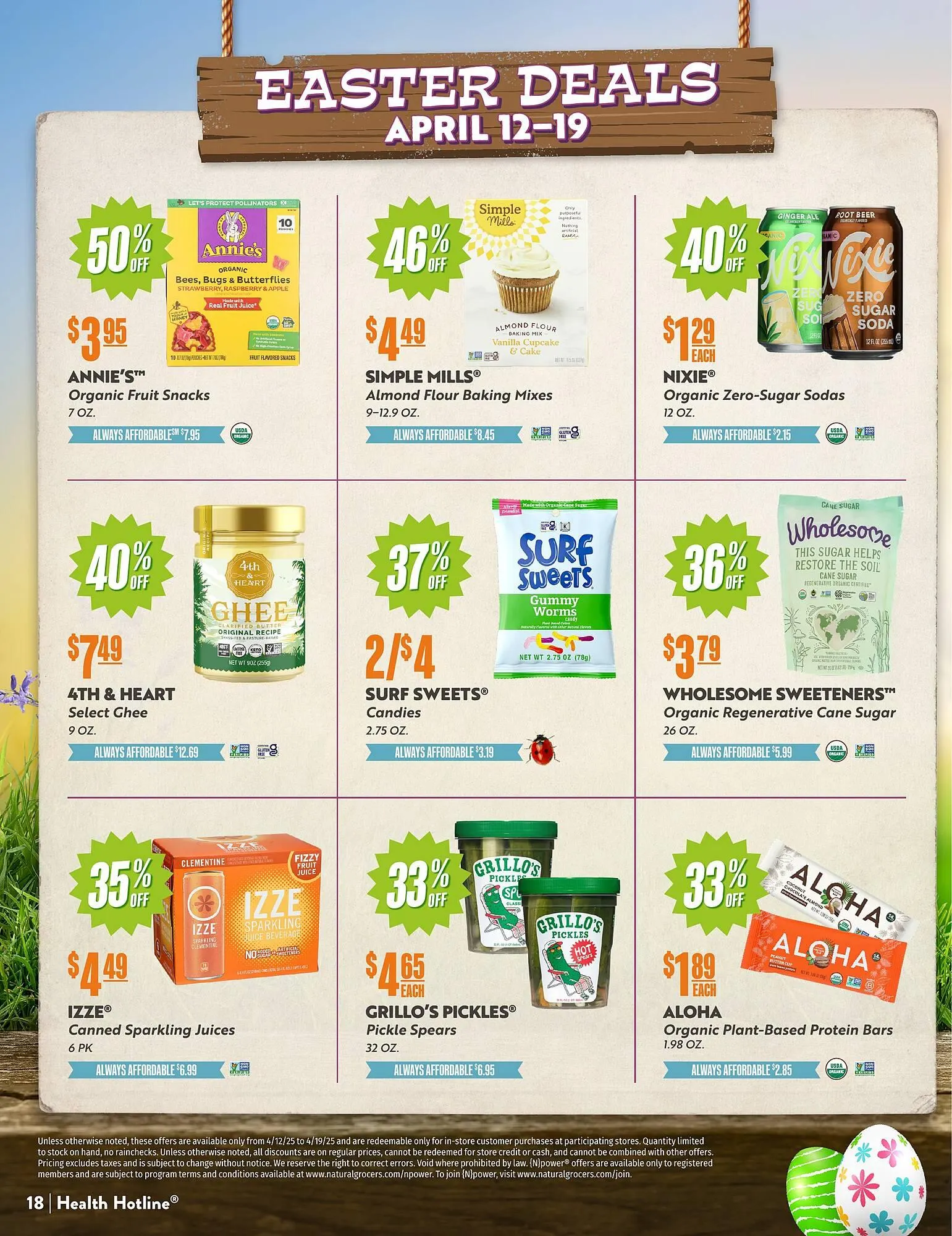 Weekly ad Natural Grocers ad from April 18 to April 26 2025 - Page 18