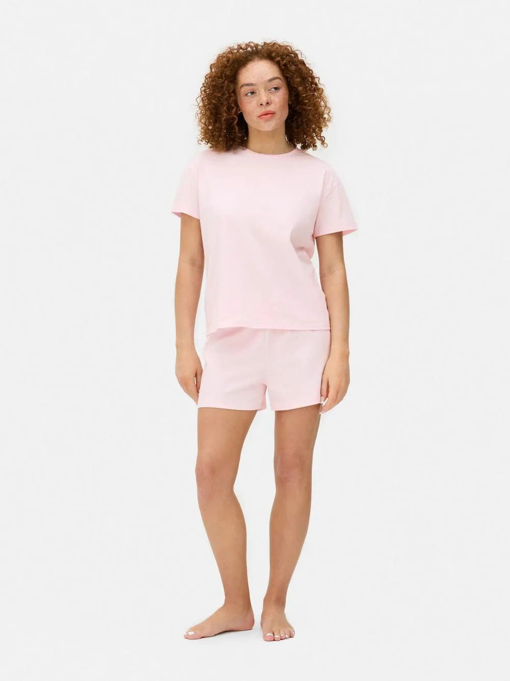 T-Shirt and Shorts Pajamas