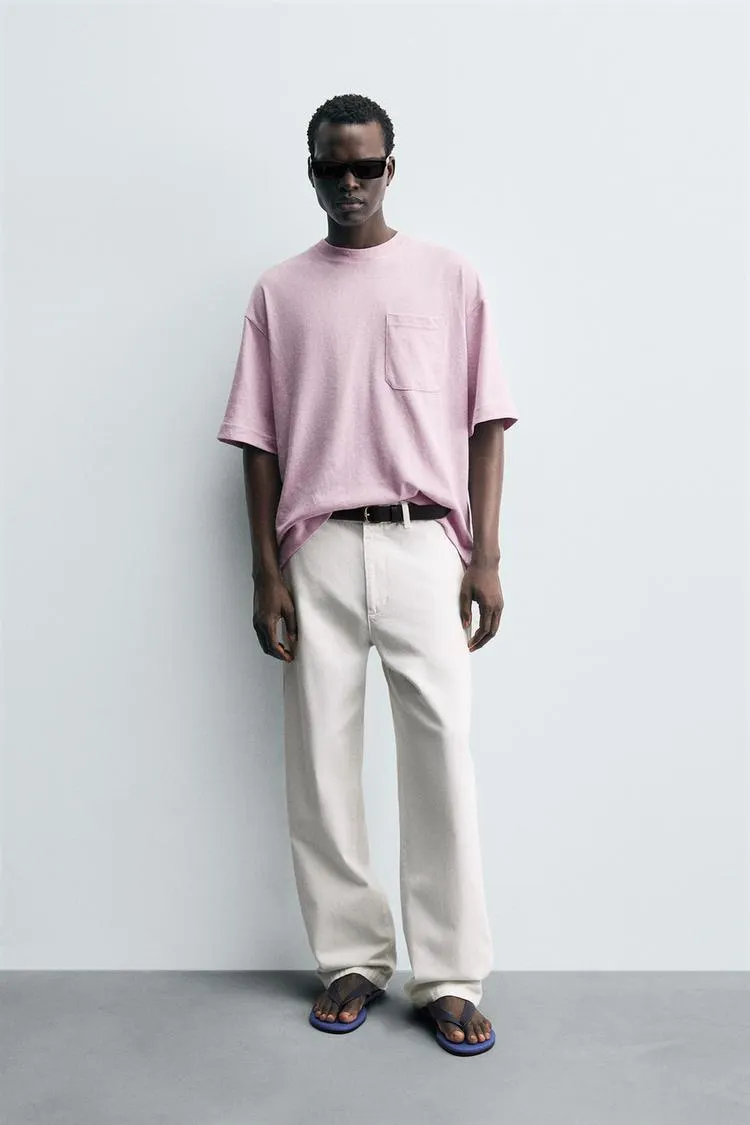 RELAXED FIT POCKET T-SHIRT