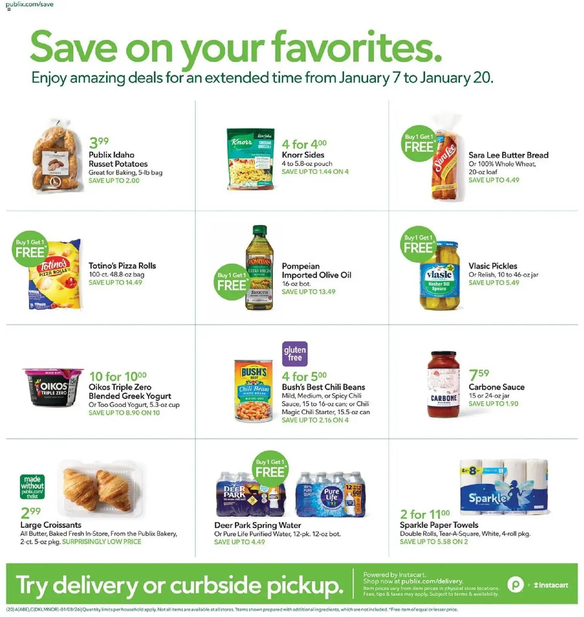 Weekly ad Publix weekly ad from January 7 to January 14 2026 - Page 20