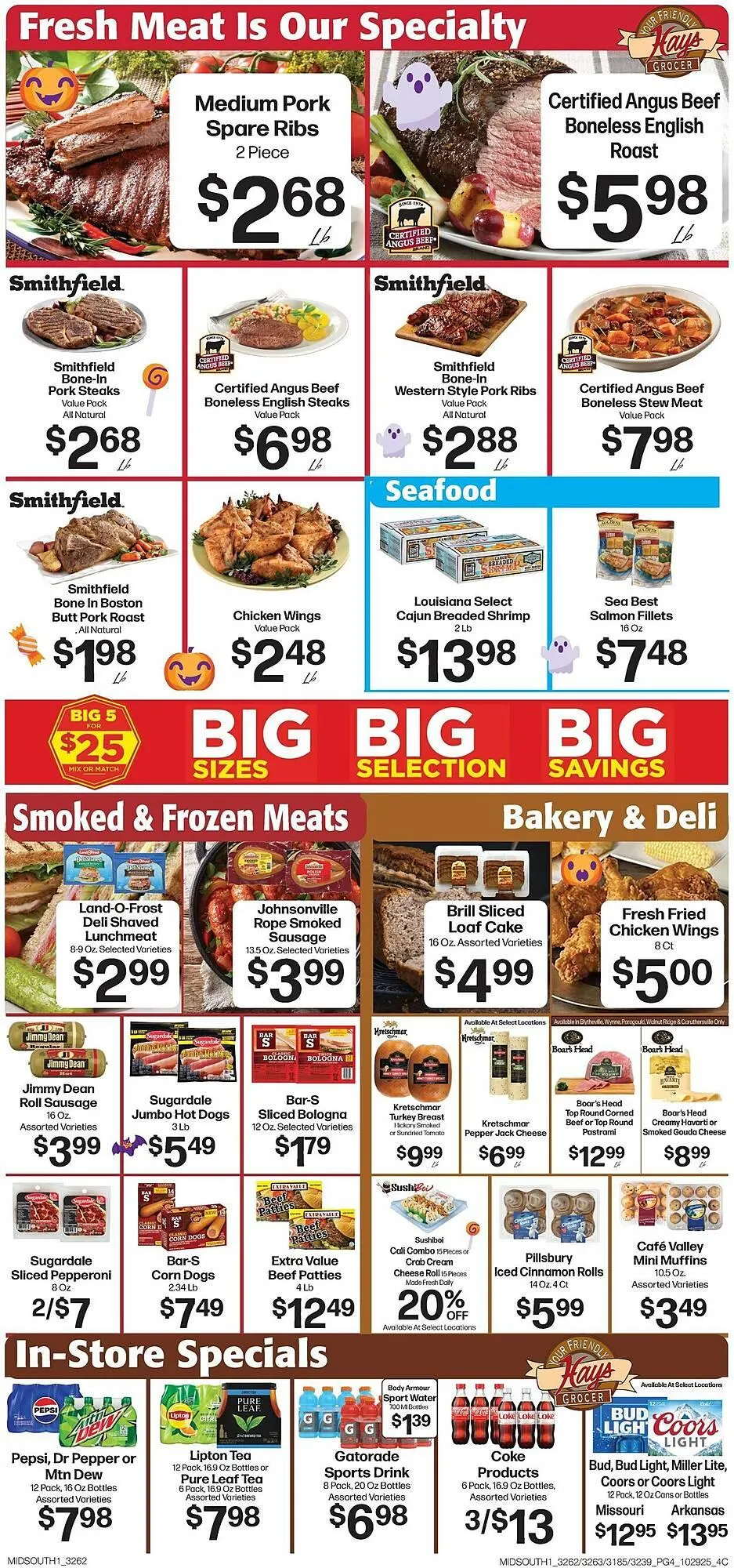 Weekly ad Hays Supermarket weekly ad from October 29 to November 4 2025 - Page 6