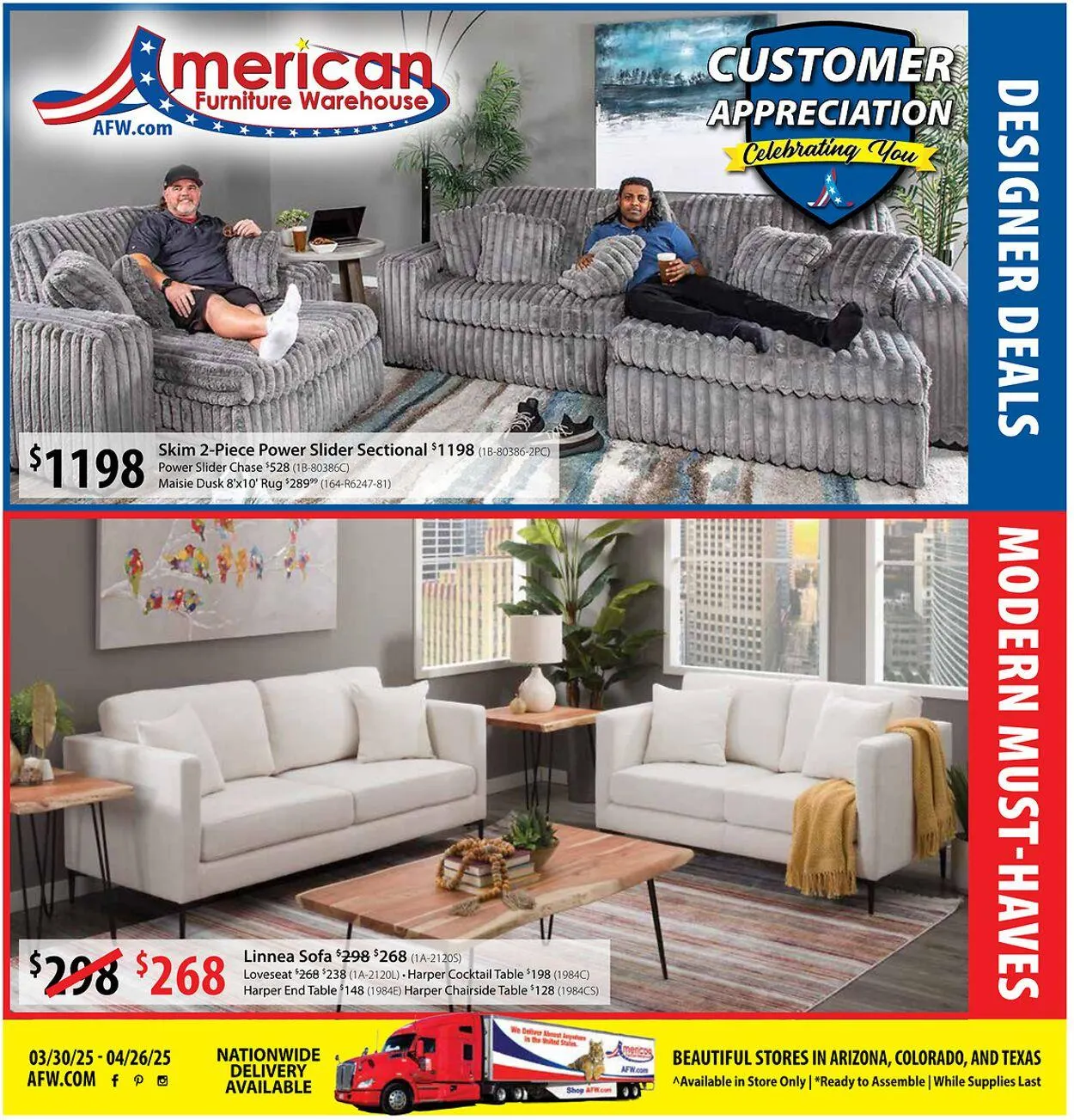 Weekly ad American Furniture Warehouse Current weekly ad from August 17 to August 31 2025 - Page 2