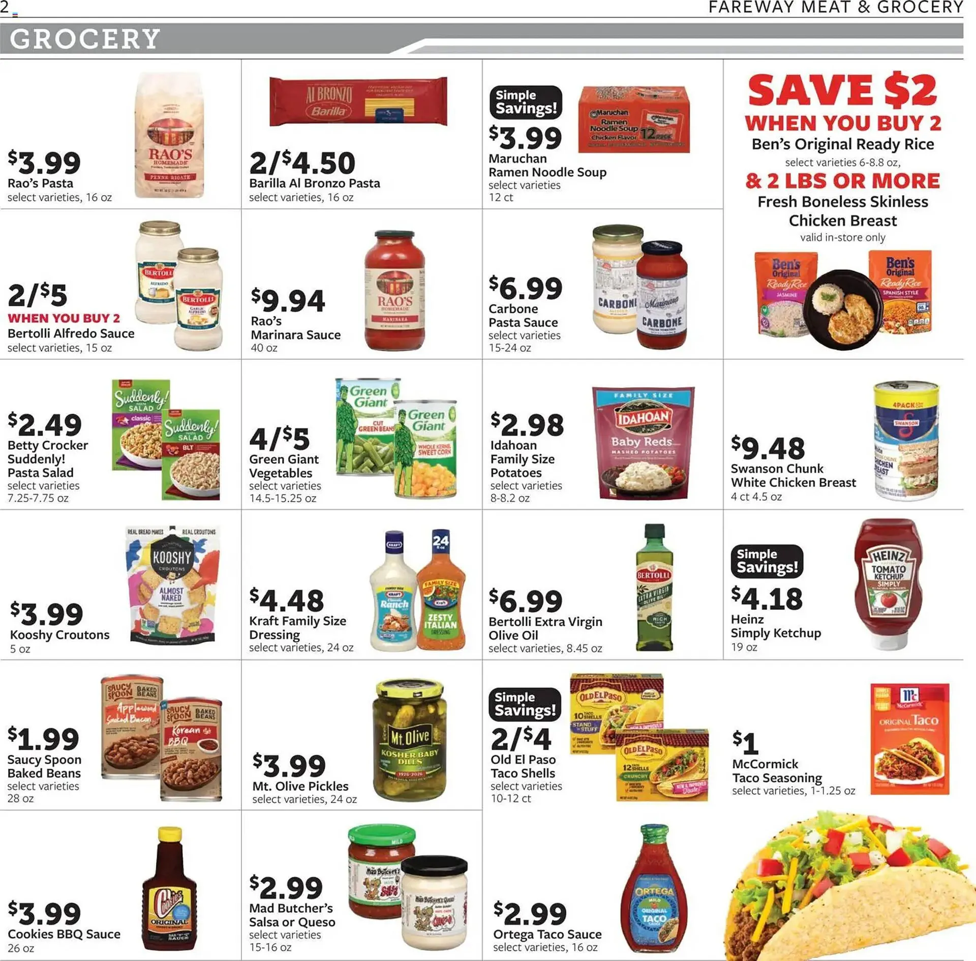 Weekly promotion Fareway weekly ad spanning from May 4 to May 9 2026 - Page 2 for Catalogue 365