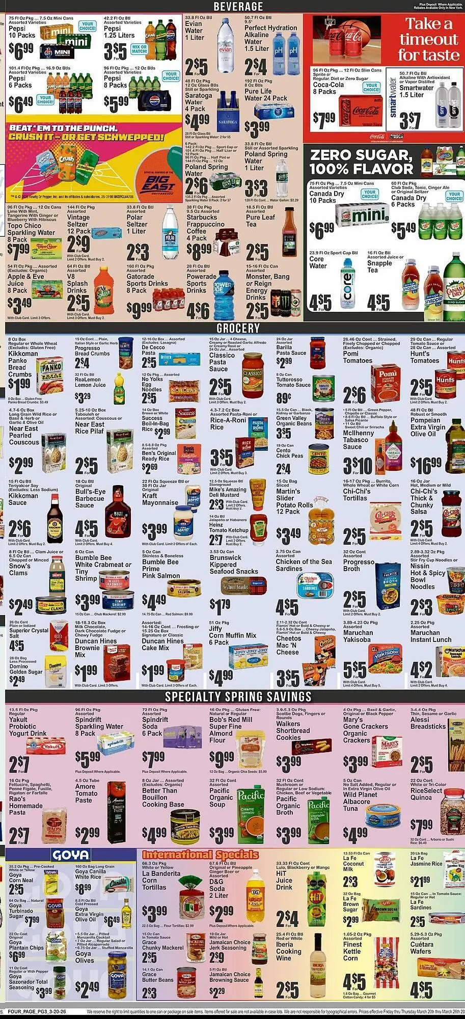 Weekly ad Key Food circular from March 20 to March 26 2026 - Page 4