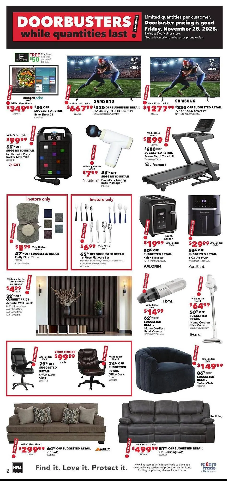 Weekly ad Nebraska Furniture Mart weekly ad from November 28 to November 28 2025 - Page 2