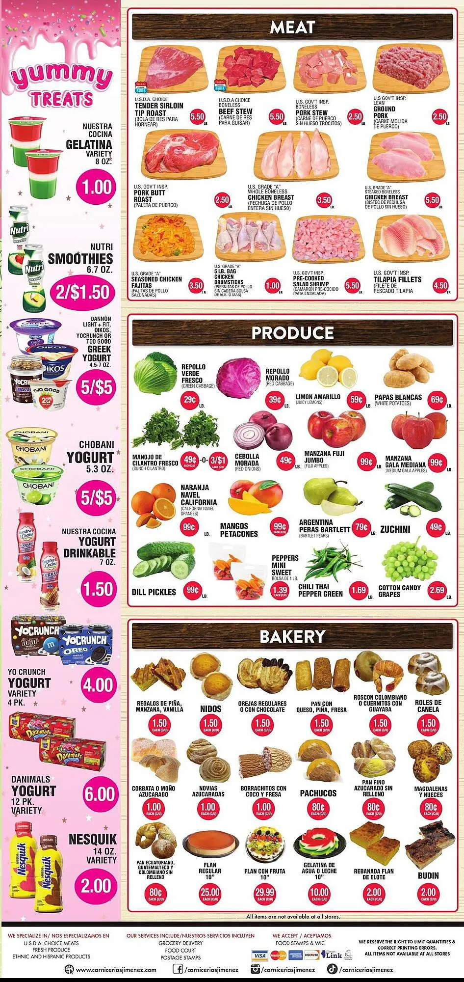 Catálogo de Carnicerias Jimenez Weekly Ad 7 de mayo al 13 de mayo 2025 - Página 3