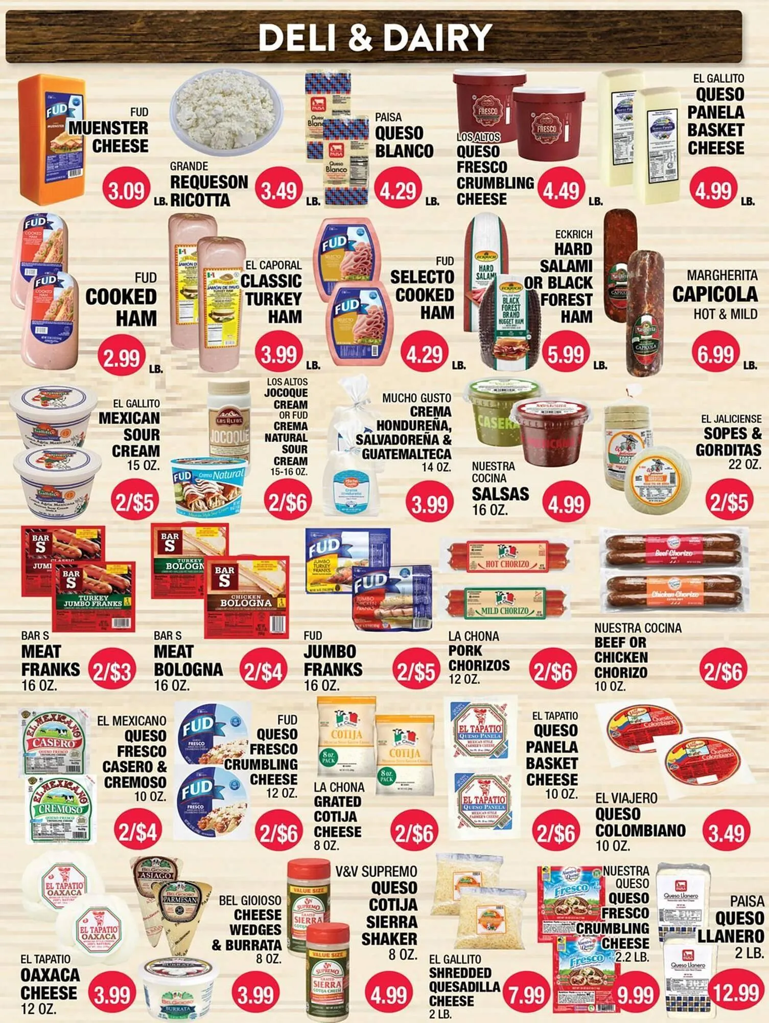 Carnicerias Jimenez weekly ad - 1