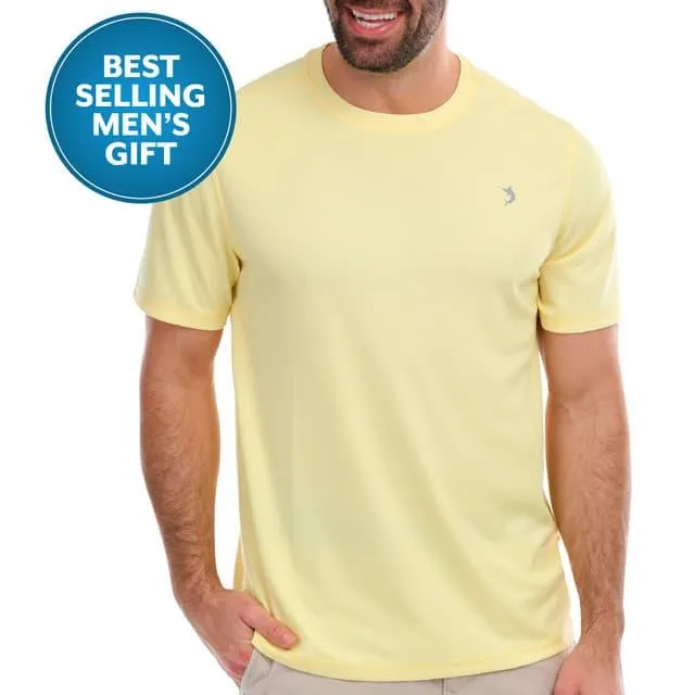 Reel Legends Mens Freeline Solid Short Sleeve Top