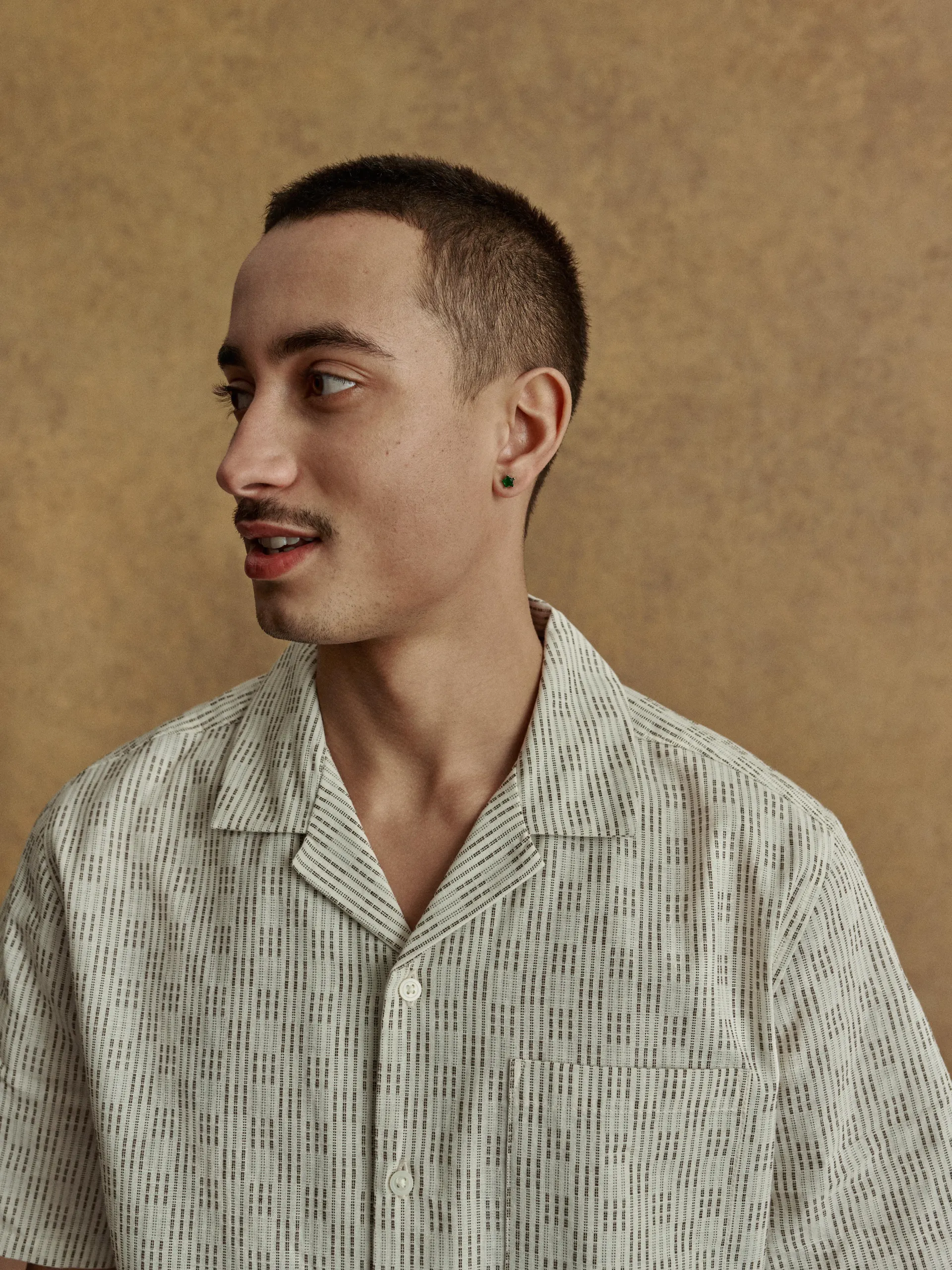 Chemise à manches courtes en jacquard The Stronghold