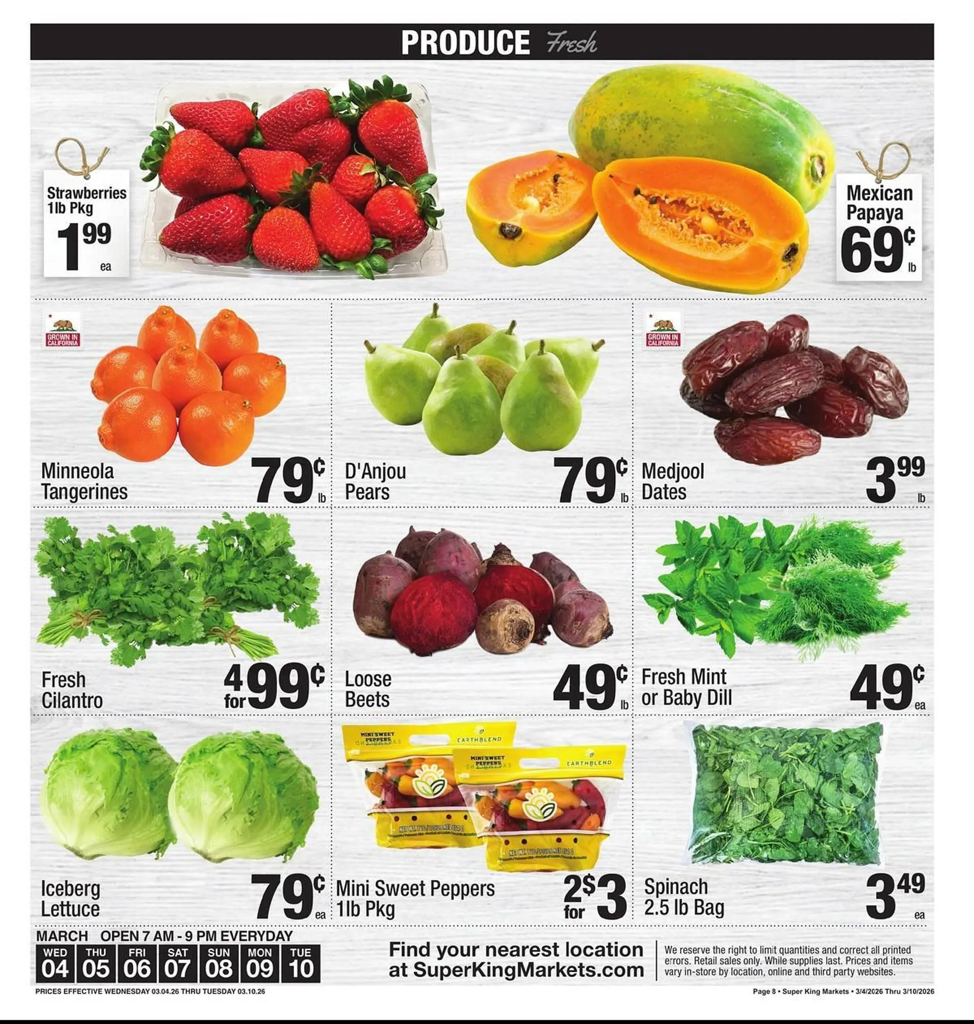 Weekly ad Super King Markets weekly ad from March 4 to March 10 2026 - Page 9