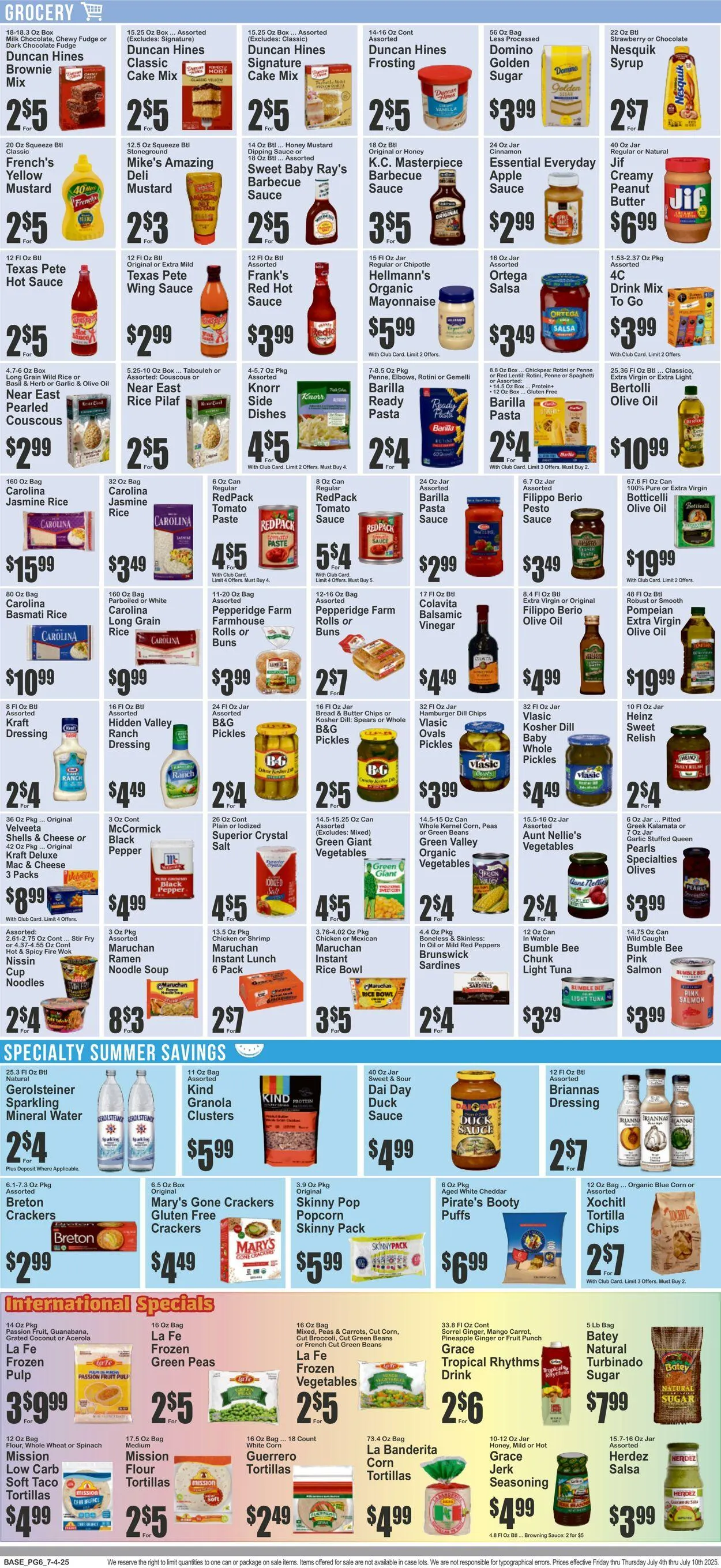 Weekly ad Key Food Current weekly ad from July 4 to July 10 2025 - Page 7