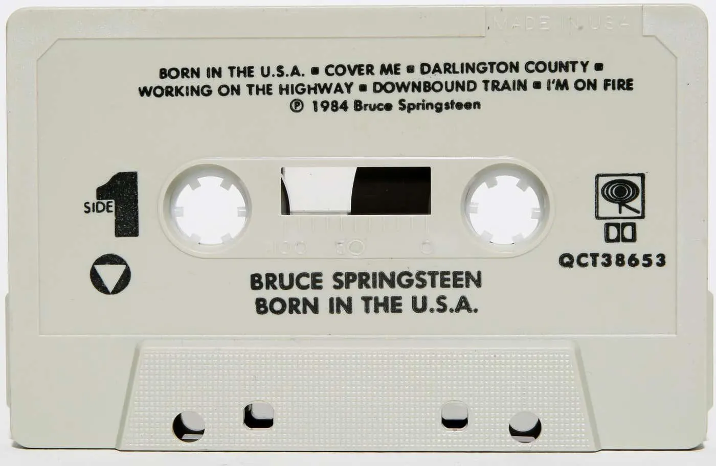 40x60 BRUCE SPRINGSTEEN "BORN IN THE USA" Cassette Photography Fine Art Print