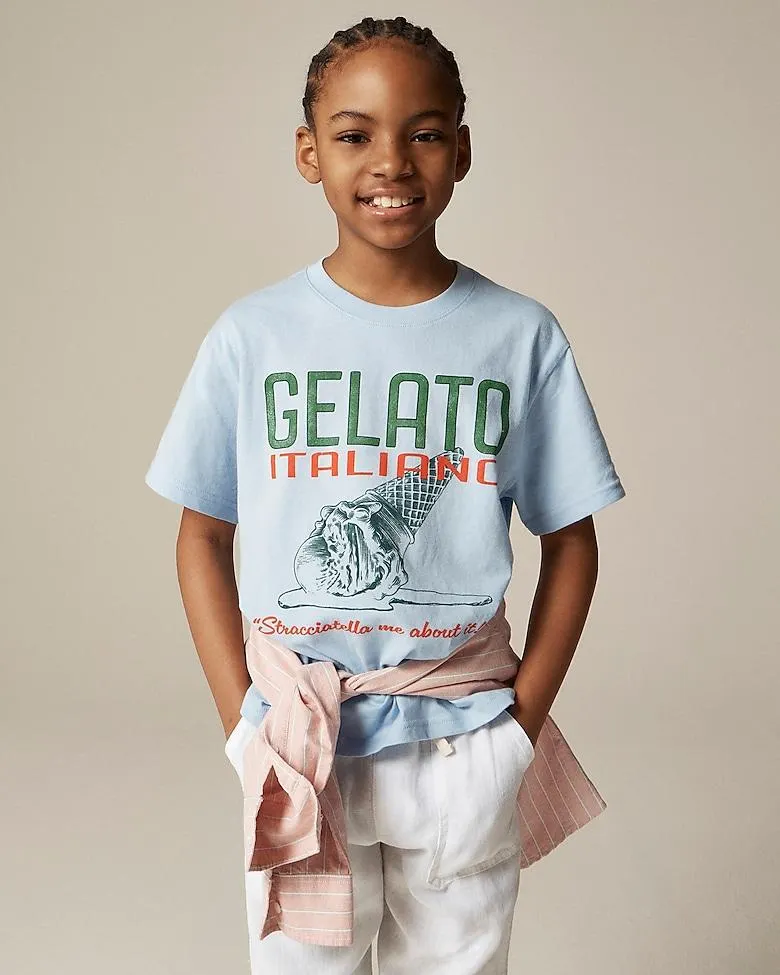 Kids' short-sleeve gelato graphic T-shirt