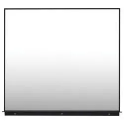 Tuscany® 36"W x 32"H Matte Black Framed Mirror