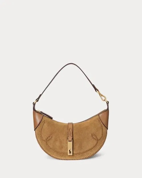 Polo ID Suede Western Mini Shoulder Bag