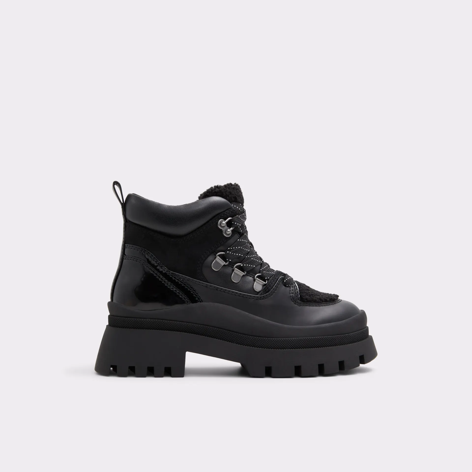 Lace-up boot - Black