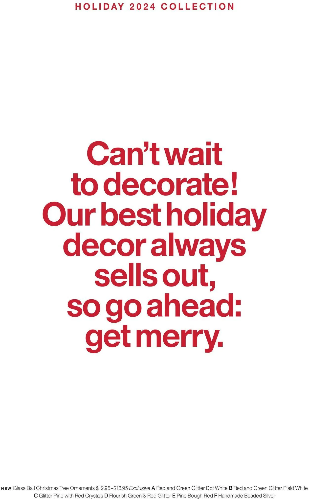 Weekly ad Crate & Barrel from November 4 to January 1 2025 - Page 29