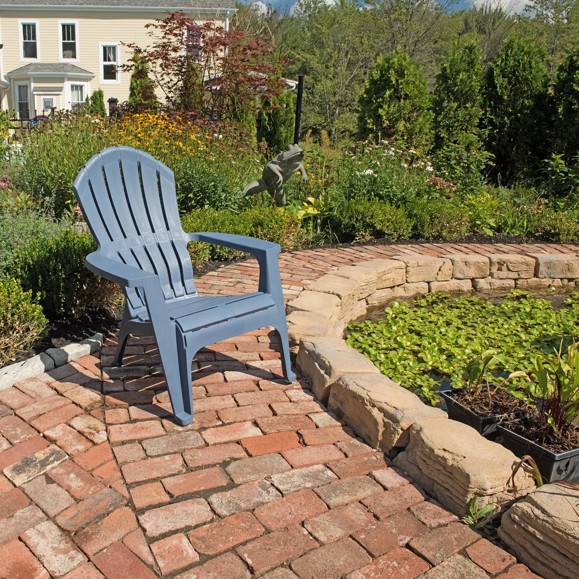 Real Comfort Adirondack Chair, Bluestone