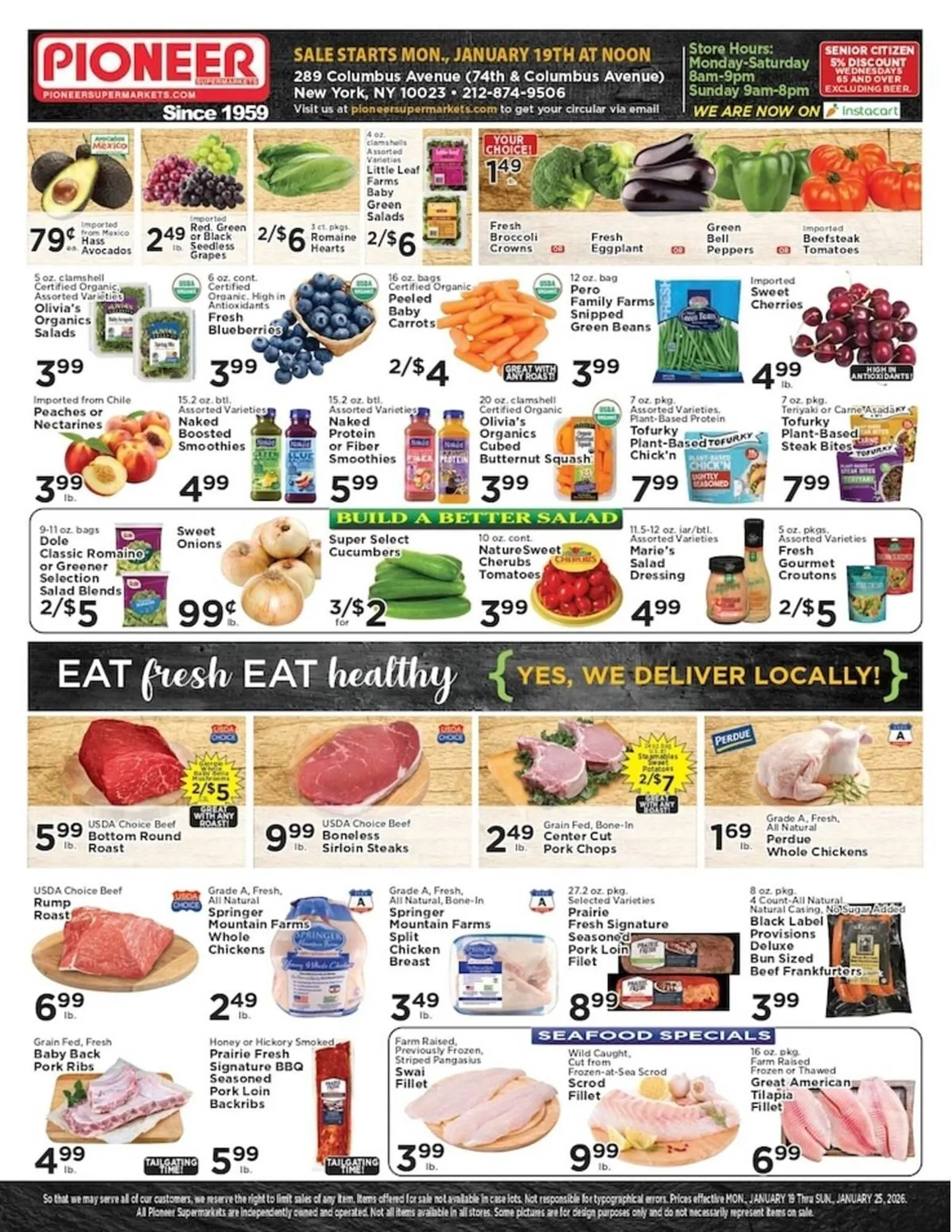 Pioneer Supermarkets weekly ad - 1