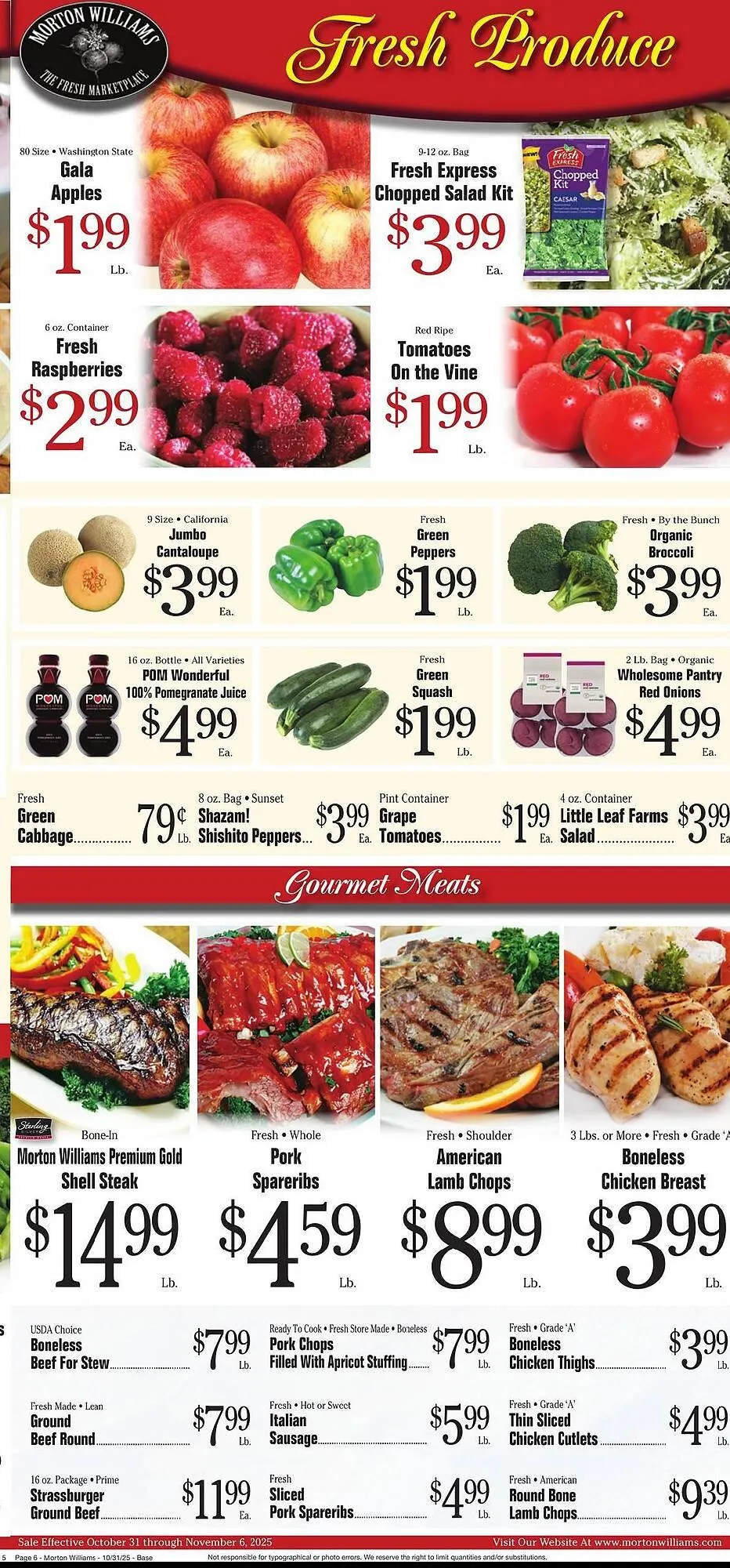 Weekly ad Morton Williams weekly ad from October 31 to November 6 2025 - Page 6