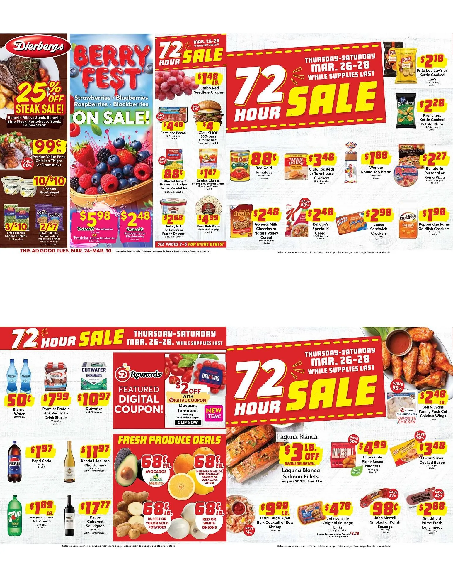 Weekly ad Dierbergs weekly ad from March 24 to March 30 2026 - Page 1