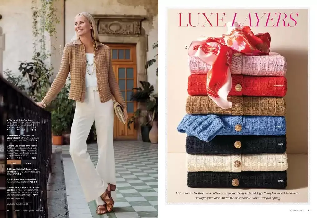 Weekly ad Talbots Next Stop, SPRING! from February 18 to March 4 2025 - Page 24