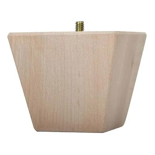 Square Contemporary Bun Foot