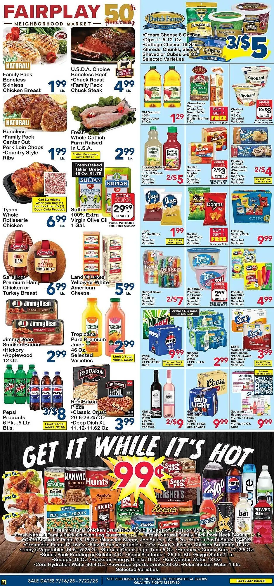 Weekly ad Fairplay Weekly Ad from July 16 to July 22 2025 - Page 1