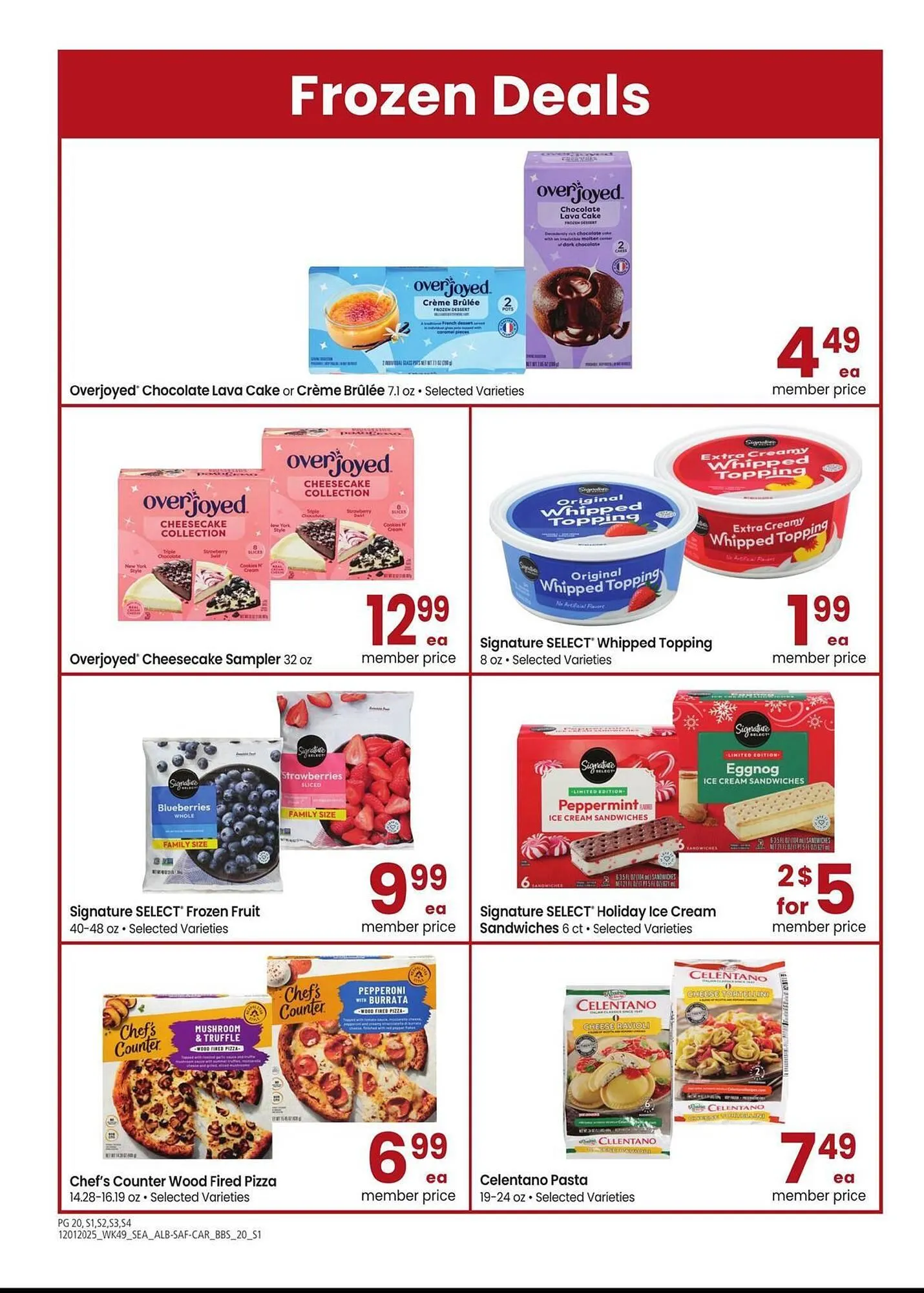 Weekly promotion Albertsons weekly ad spanning from December 1 to December 28 2025 - Page 20 for Catalogue 365