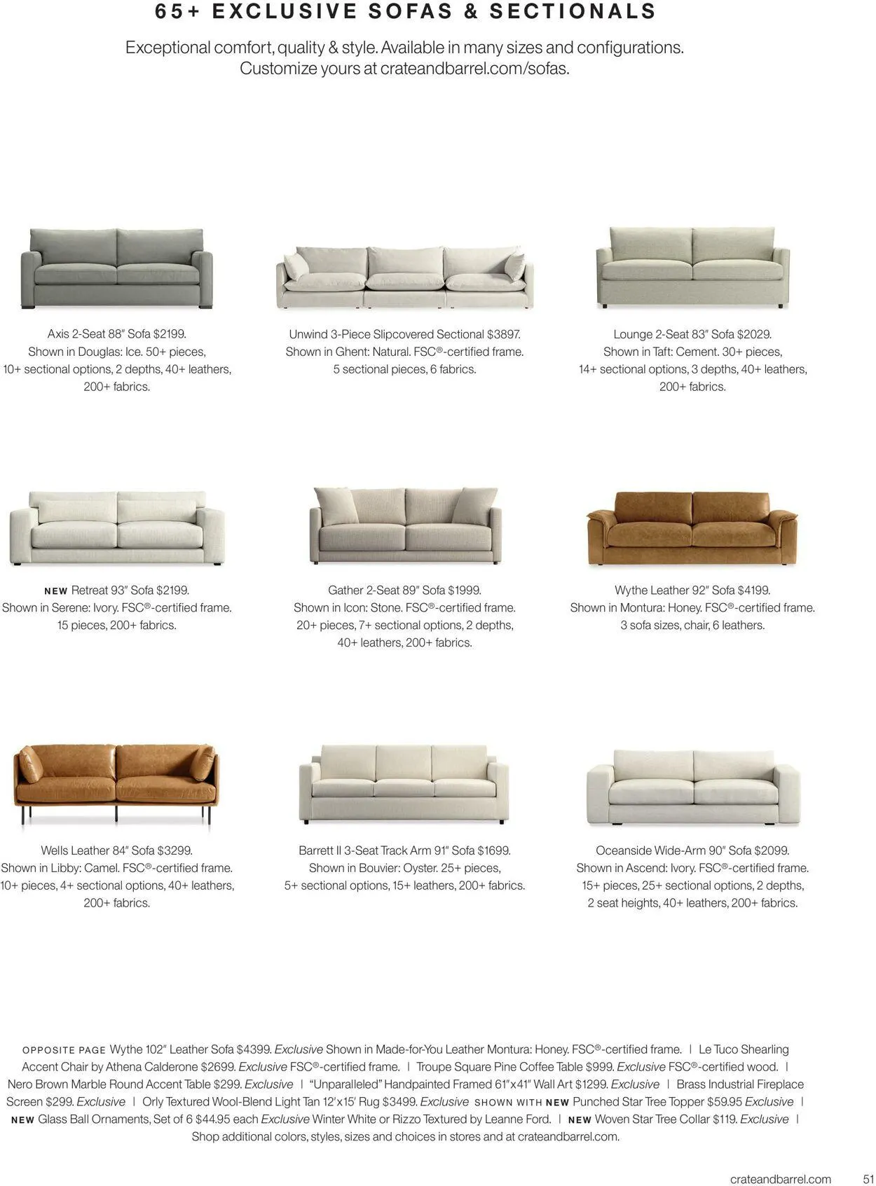 Weekly ad Crate & Barrel from November 4 to January 1 2025 - Page 51