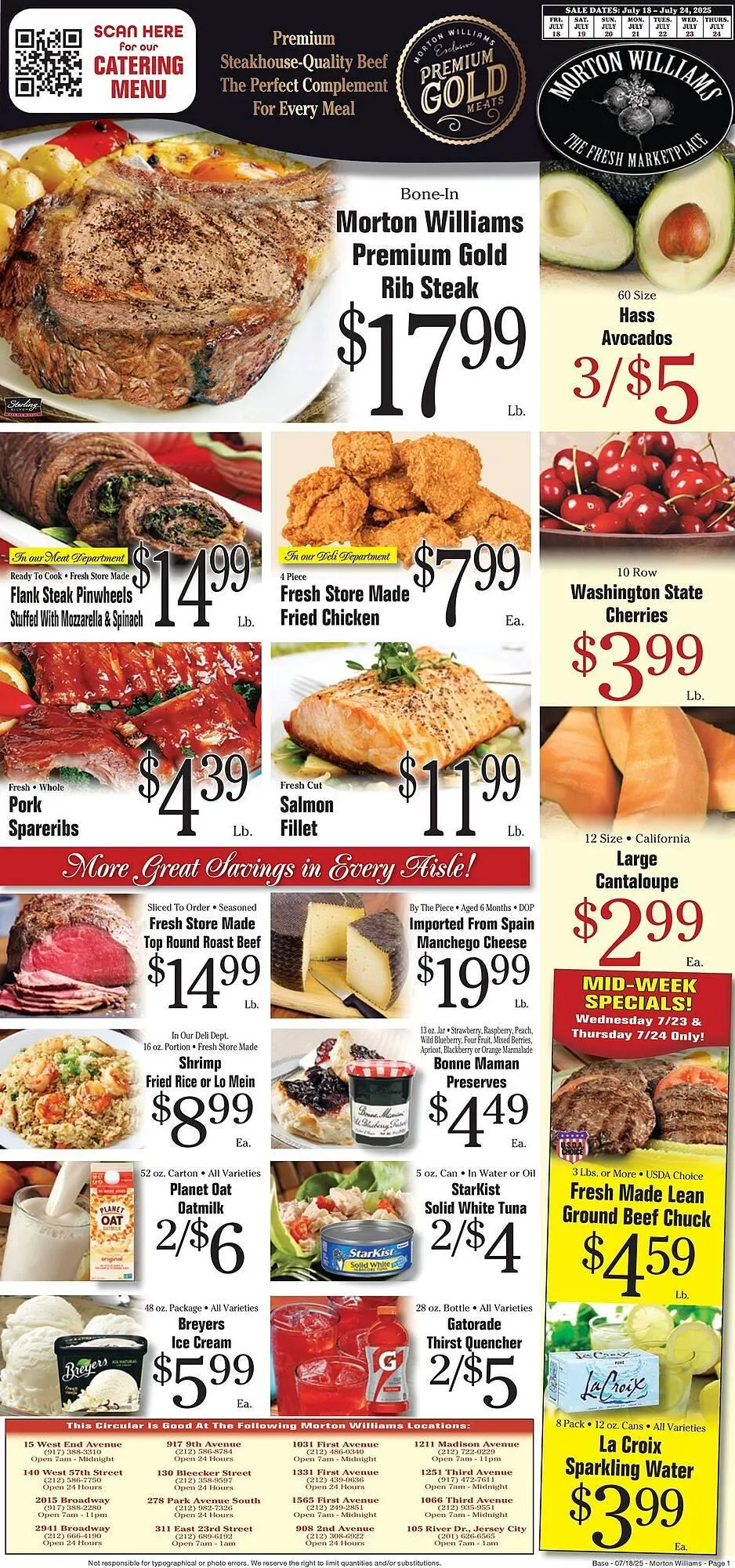 Morton Williams Weekly Ad - 1