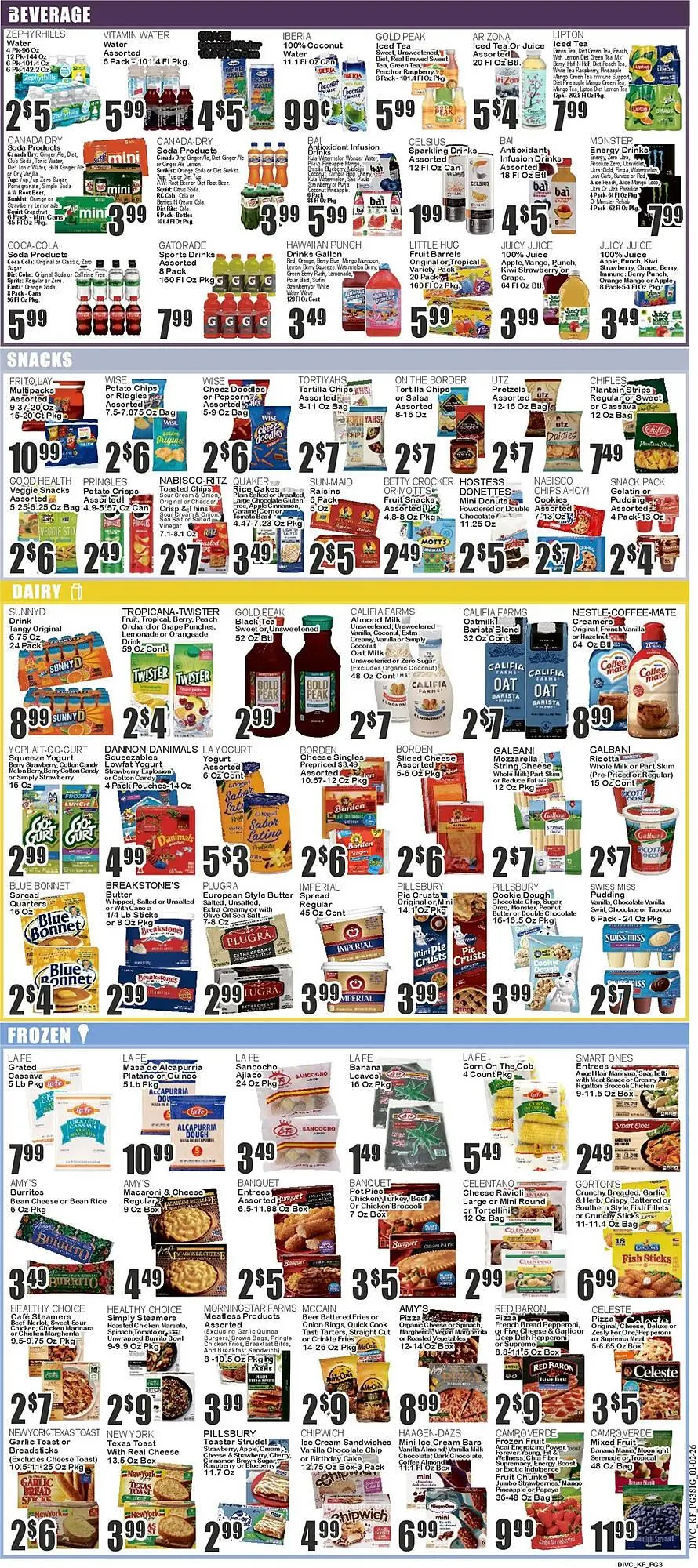 Weekly ad Food Universe circular from January 2 to January 8 2026 - Page 3