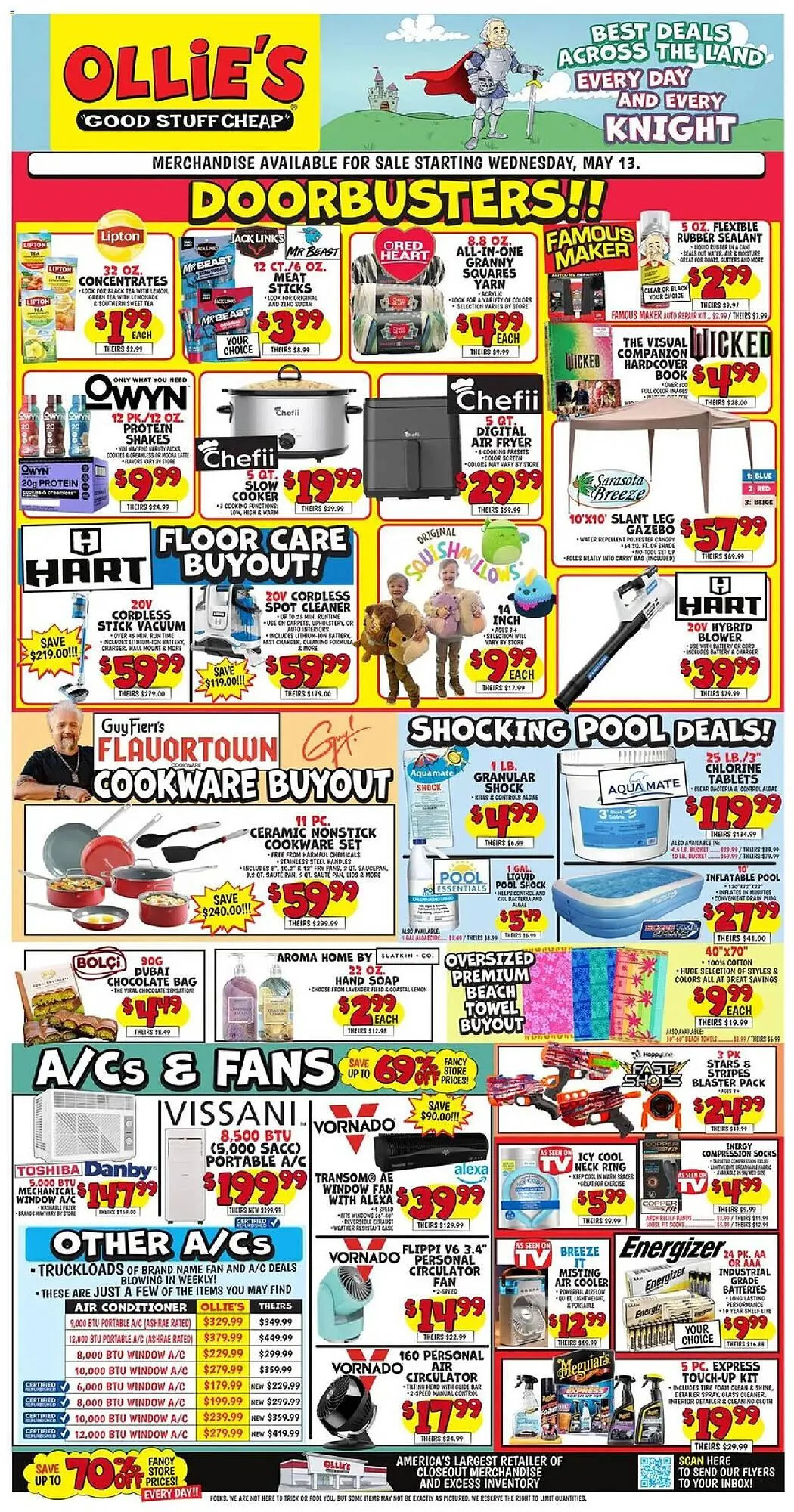Weekly ad Ollie's weekly ad from May 13 to May 19 2026 - Page 1