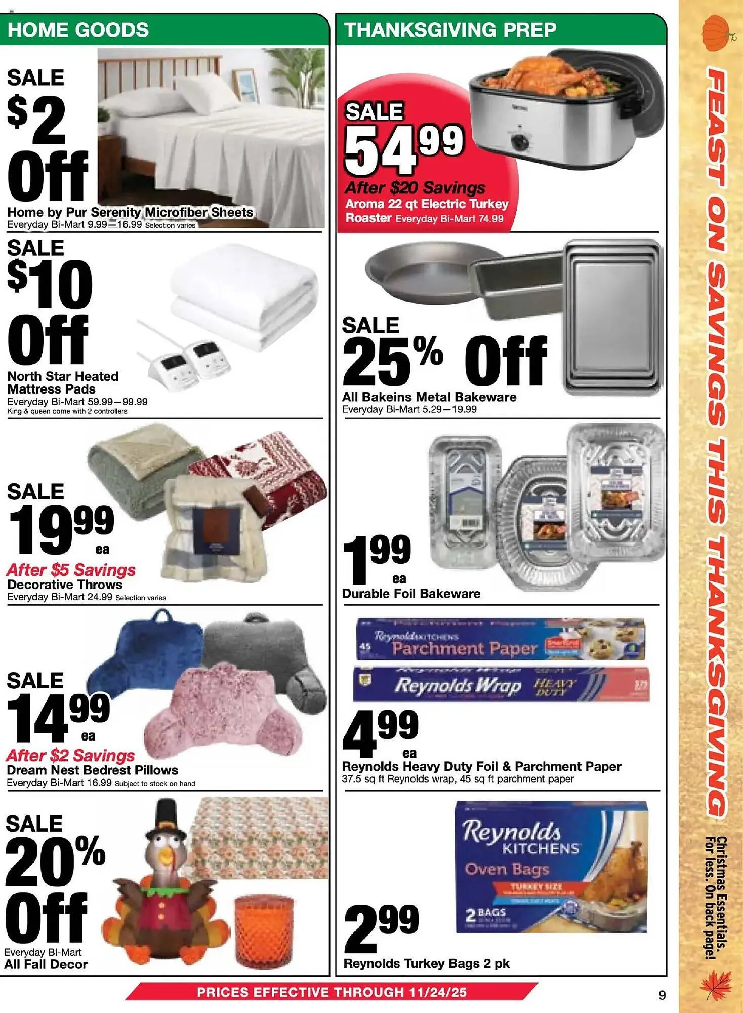 Weekly ad Bi-Mart weekly ad from November 11 to November 25 2025 - Page 9