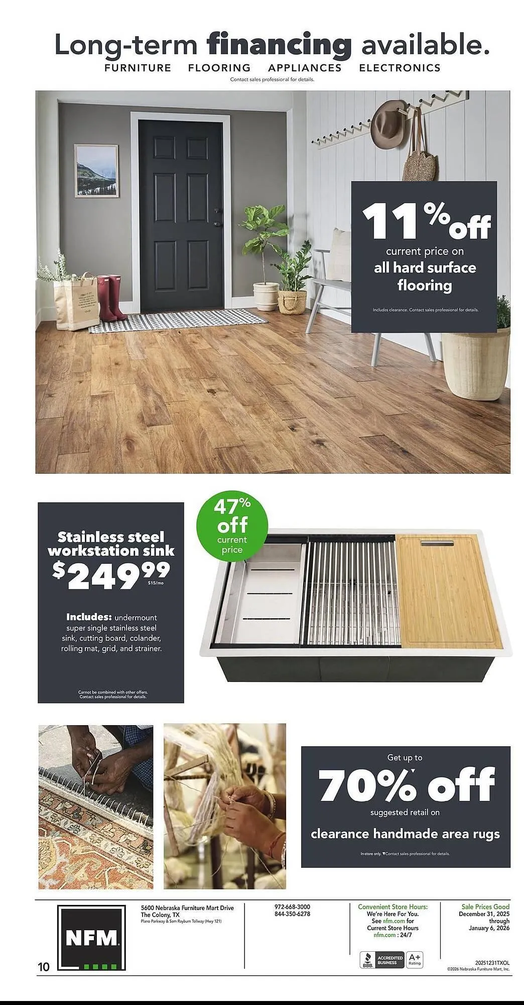 Weekly ad Nebraska Furniture Mart weekly ad from December 31 to January 6 2026 - Page 10