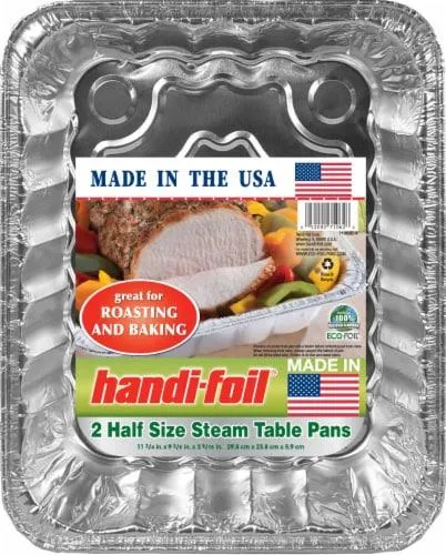 Handi-foil® Half Size Steam Table Disposable Pans
