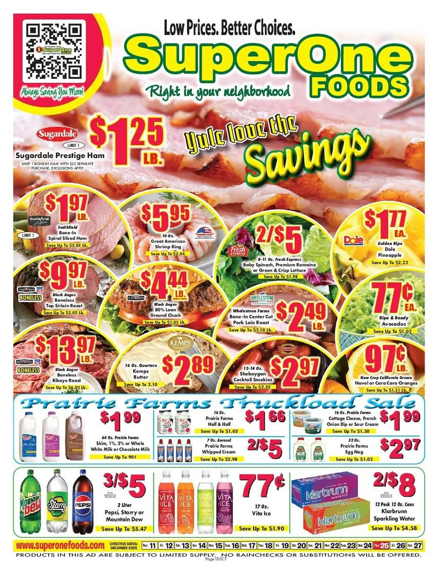 Miners County Market weekly ad - 1