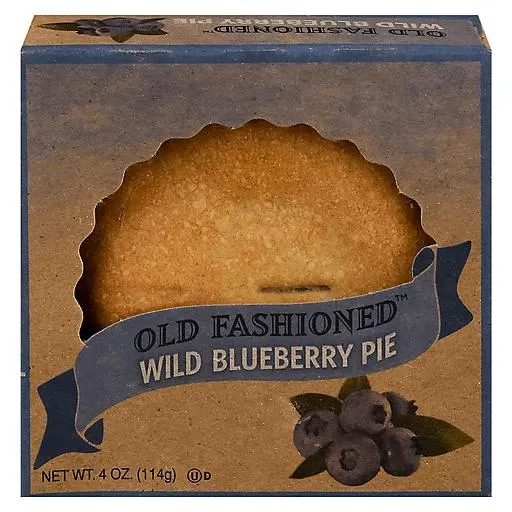 Table Talk - Old Fashioned Baked Blueberry Pie