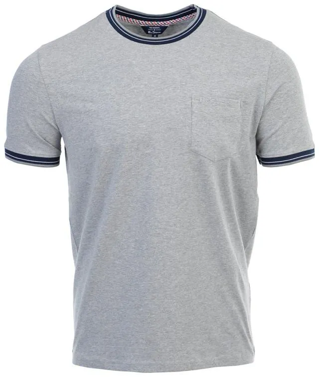 Ben Sherman Mens Short Sleeve Ringer T-Shirt